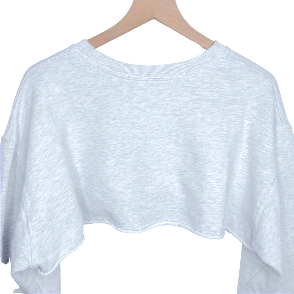 EUC🤍JOAH BROWN🤍RARE DISCONTINUED CROPPED SWEATSHIRT - Picture 9 of 16